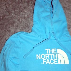 Northface sweatshirt blue hoodie